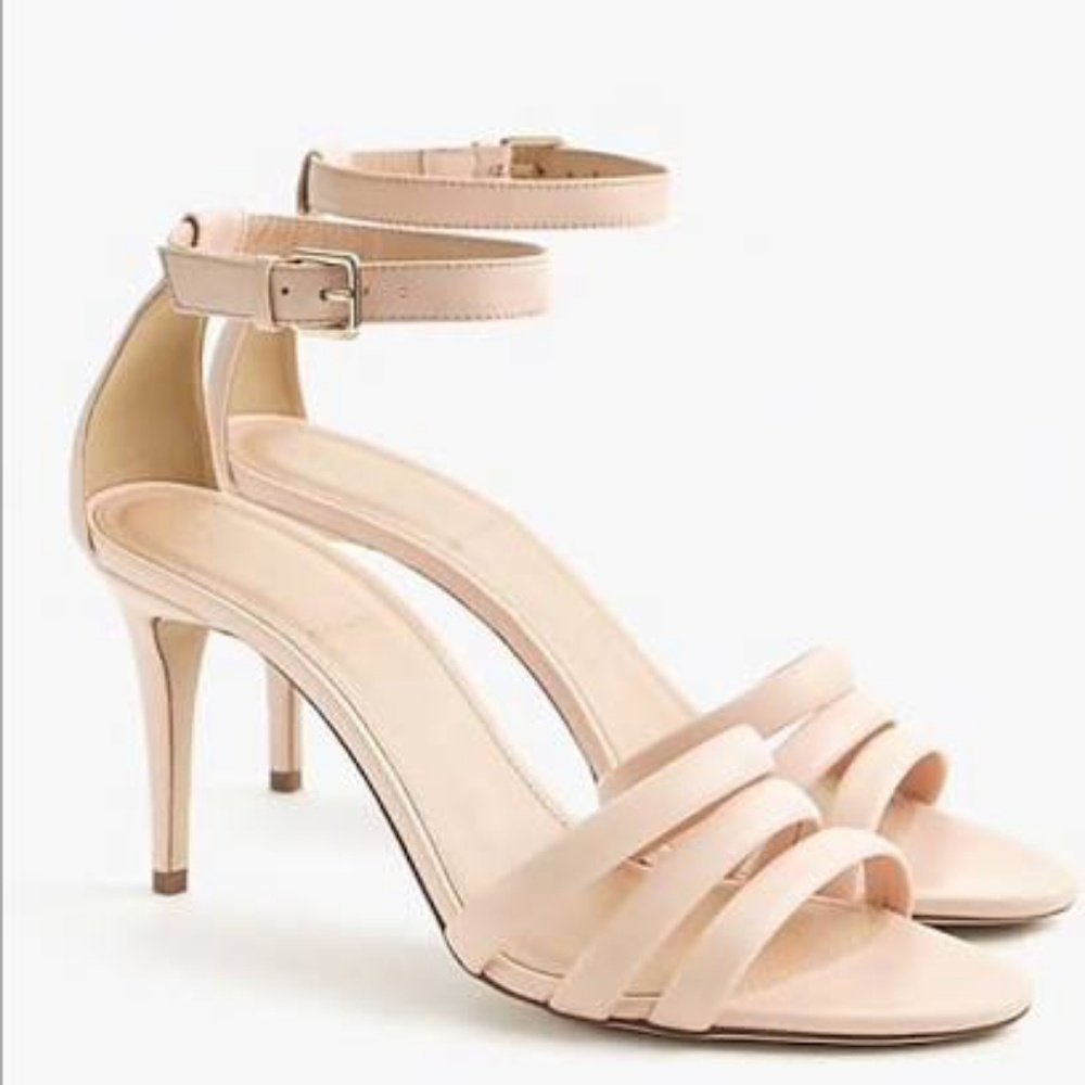New NIB J CREW TUBOLAR STRAPPY SANDALS  12